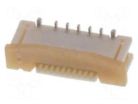 Connector: FFC/FPC | data | tinned | SMT | 500mA | 50V | Slider | PIN: 10