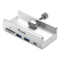 Equip 5 prievadų USB-A3.2 šakotuvas->2xUSB-A/SD/TF/USB-C 5Gbps