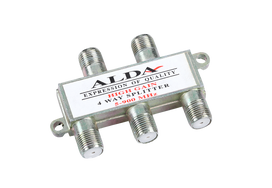 Jungtys // Different Audio, Video, Data connection plug and sockets // Złącze SAT 4 WAY SPLITER