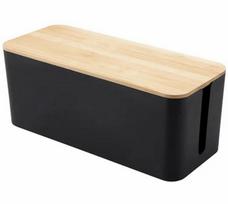 Žaidimų zona | PC | Konsolės | Priedai // Žaislai ir žaidimai vaikams // AG381D Organizer na kable listwy czarny