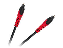 TV, SAT, HDMI, DVI kabeliai ir priedai // HDMI, DVI, AUDIO jungiamieji laidai ir priedai // Kabel optyczny 1.5m Cabletech Eco-Line