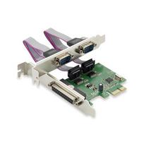 CONCEPTRONIC PCIe1x plokštė 2xRS232 serijinė/1x lygiagrečioji 2.5Gbps