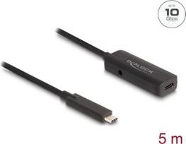 DELOCK aktyvus USB 10Gbps pratęsimo laidas USB Type-C 5 m