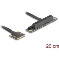 DELOCK Adapteris Mini PCIe jungtis į PCIe 3.0 x8 lizdą 90°
