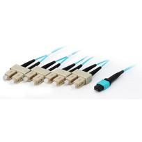 Equip Patchcord optinis kabelis MTP - SC, OM4, 15m (25557707)