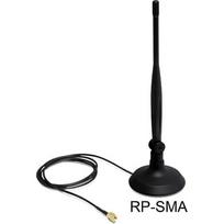 DELOCK WL antena RP-SMA 4dBi su pasukamu magnetiniu stoveliu