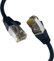EFB CAT8.1 Black 20m RJ45 S/FTP PIMF tinklo kabelis