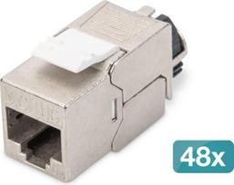 Digitus DIGITUS CAT 6A Keystone modulis, ekranēts su kabelių tvarkytuvu 48 vnt