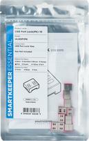 SmartKeeper Basic „USB-A prievado“ blokatorius pink 10 vnt.