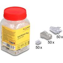 Delock DELOCK RJ45 modulinis kištukas Cat.6A su lenkimo apsauga