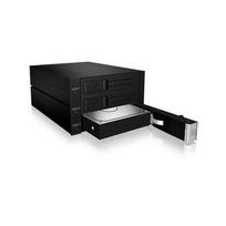Backplane IcyBox 3x3,5" SATA/SAS HDD/SSD -> 2x 5,25" Schacht retail