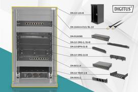 Pakabinama spinta Digitus 10" 12U (DN-10-SET-3-B)