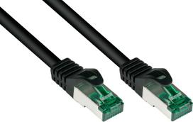 Good Connections Cat.6A lauko tinklo kabelis HF Black 40m