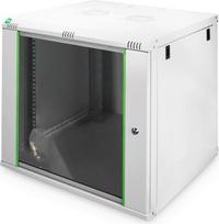 Digitus 12HE sieninė dėžė Dynamic Basic 638 40x600x600mm Spalva Grey RAL 7035 su galinėmis profilių bėgelėmis