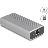 Tinklo plokštė Delock DELOCK USB 40Gbps USB-C tinklo adapteris 10GbE 1xRJ45
