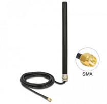 Delock LTE UMTS GSM SMA antena 3 dBi omni starr 3 m Black lauko