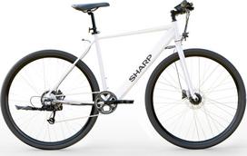 Sharp Gravel elektrinis dviratis 250W variklis App 70km White blizgus