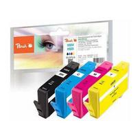 Rašalo kasetė Peach Tusz PI300-625 / HP 934/935 (Black, Cyan, Magenta, Yellow)
