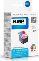 Kasetė KMP KMP H179 rašaliniam spausdintuvui 3 spalvų suderinama su HP T6N03AE 303 XL