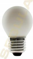 SEGULA LED golfo kamuoliuko formos lemputė opal-mat E27 3,3W 1900-2700K reguliuojamo ryškumo