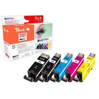 Kasetė Canon PG-520/CLI-521 MultiPack bk,c,m,y perdirbta