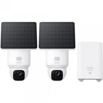Kamera eufy SoloCam E30 komplektas su 2 rakteliais