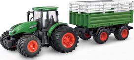 Amewi RC traktorius su gyvulių pervežimo priekaba LiIon 500mAh Green/6+