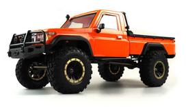 Amewi Rc automodelis Amxrock Rcx8P mastelis 1:8 vikšrinis pikapas RTR Orange šepetėlinis 2,4 GHz