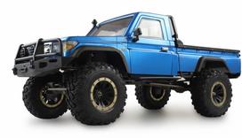 Amewi Modelis Rc automobiliui Amxrock Rcx8P Mastelio vikšrinis pikapas 1:8 Rtr Blue Šepetėlinis 2,4 GHz