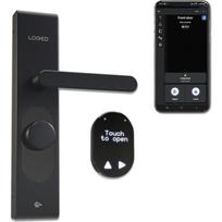 Shelly LOQED Smart Lock, electronic door lock (black)