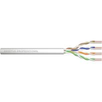 Kabel teleinformatyczny instalacyjny kat.5e, U/UTP, Eca, drut, AWG 24/1, PVC, 305m, szary, karton