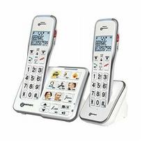 Geemarc AmpliDECT 595-2 Telefonas klausos sutrikimams su paveikslėlių mygtukais
