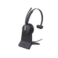 Ausinės Yealink BH70 Mono su stovu Teams Belaidės galvos juostos biuro/telefonų centro USB tipo A Bluetooth įkrovimo stovas Black