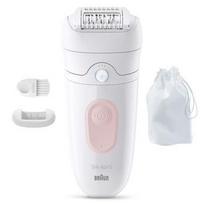 Braun Silk epil 5, Wet  and  Dry, baltas/rožinis - Epiliatorius
