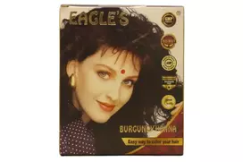 Eagles Set, Henna Hair Color, Permanent Hair Dye, Burgundy, 6 pieces, 10 g