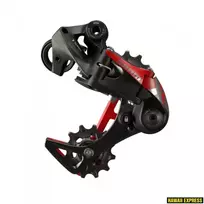 Galinis pavarų perjungėjas SRAM X01DH 7-Speed Short Cage Red A3