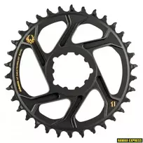 Priekinė žvaigždė SRAM X-SYNC 2 34T Direct Mount 3mm Offset Boost Alum Eagle Gold