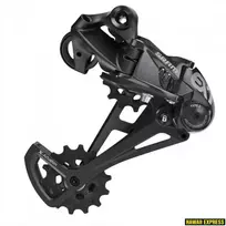 Galinis pavarų perjungėjas SRAM EX1 1x8 Speed Long Cage Black (Max 48t)
