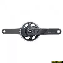 Švaistiklis SRAM Crank GX Carbon Eagle Boost 148 DUB 12s 175 w Direct Mount 32t X-SYNC 2 Chainring Lunar (DUB Cups/Bearings Not Included)