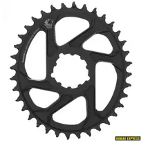 Priekinė žvaigždė SRAM X-SYNC 2 Oval 36T Direct Mount 6mm Offset Alum Eagle Black
