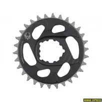 Priekinė žvaigždė SRAM X-SYNC 2 30T Direct Mount -4mm Offset Eagle Lunar/Polar Grey