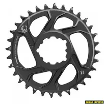 Priekinė žvaigždė SRAM X-SYNC 2 SL 34T Direct Mount 3mm Offset Boost Eagle Gold