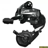 Galinis pavarų perjungėjas SRAM Force22 Short Cage 11-speed Max 28T