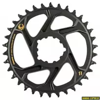 Priekinė žvaigždė SRAM X-SYNC 2 32T Direct Mount 6mm Offset Alum Eagle Gold