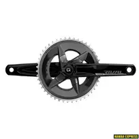 Galios matuoklis SRAM Rival D1 Quarq Road Power Meter DUB 170 - 46-33 Yaw (BB not included)