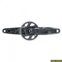 Švaistiklis SRAM Crank GX Eagle Boost 148 DUB 12s 170 w Direct Mount 32t X-SYNC 2 Chainring Lunar (DUB Cups/Bearings Not Included)