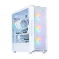 Zalman I3 NEO V2,  ATX Mid Tower PC Case, 4 x 120mm RGB Fans, White