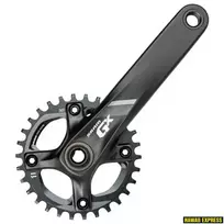 Švaistiklis SRAM Crank GX 1000 Fat Bike GXP 100mm Spindle 175 Black w 30t X-SYNC Chainring (GXP Cups Not Included)