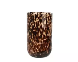 Vaza Decoris 741018, 26 cm, skaidri/ruda
