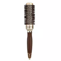 OLIVIA GARDEN_„Nano Thermic Ceramic+Ion Round Thermal Hairbrush“ plaukų šepetys NT-34